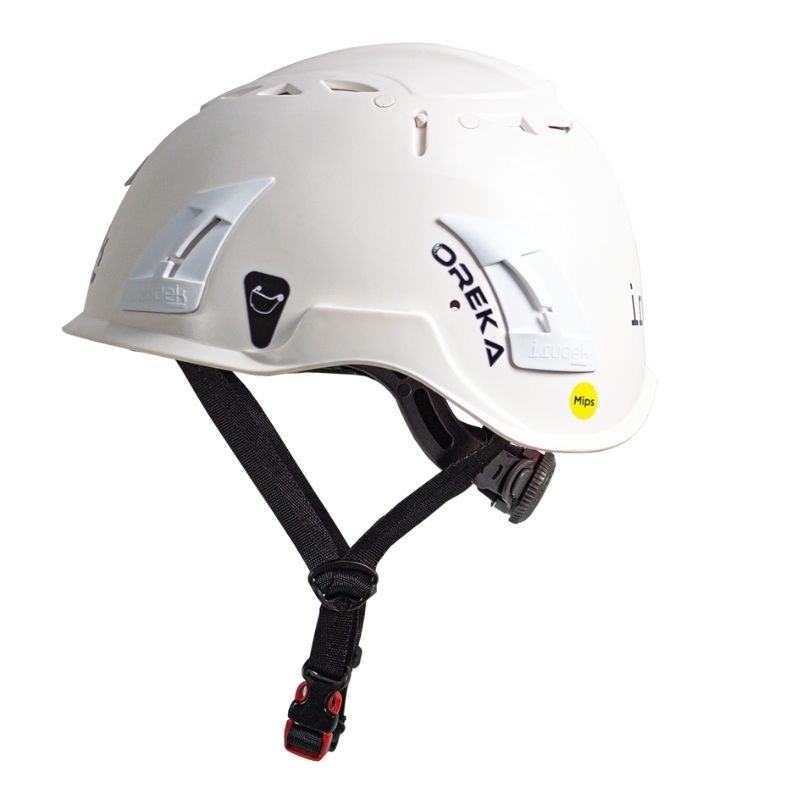 Casco ventilado blanco OREKA